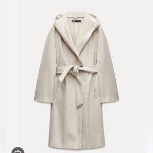 Zara belted coat